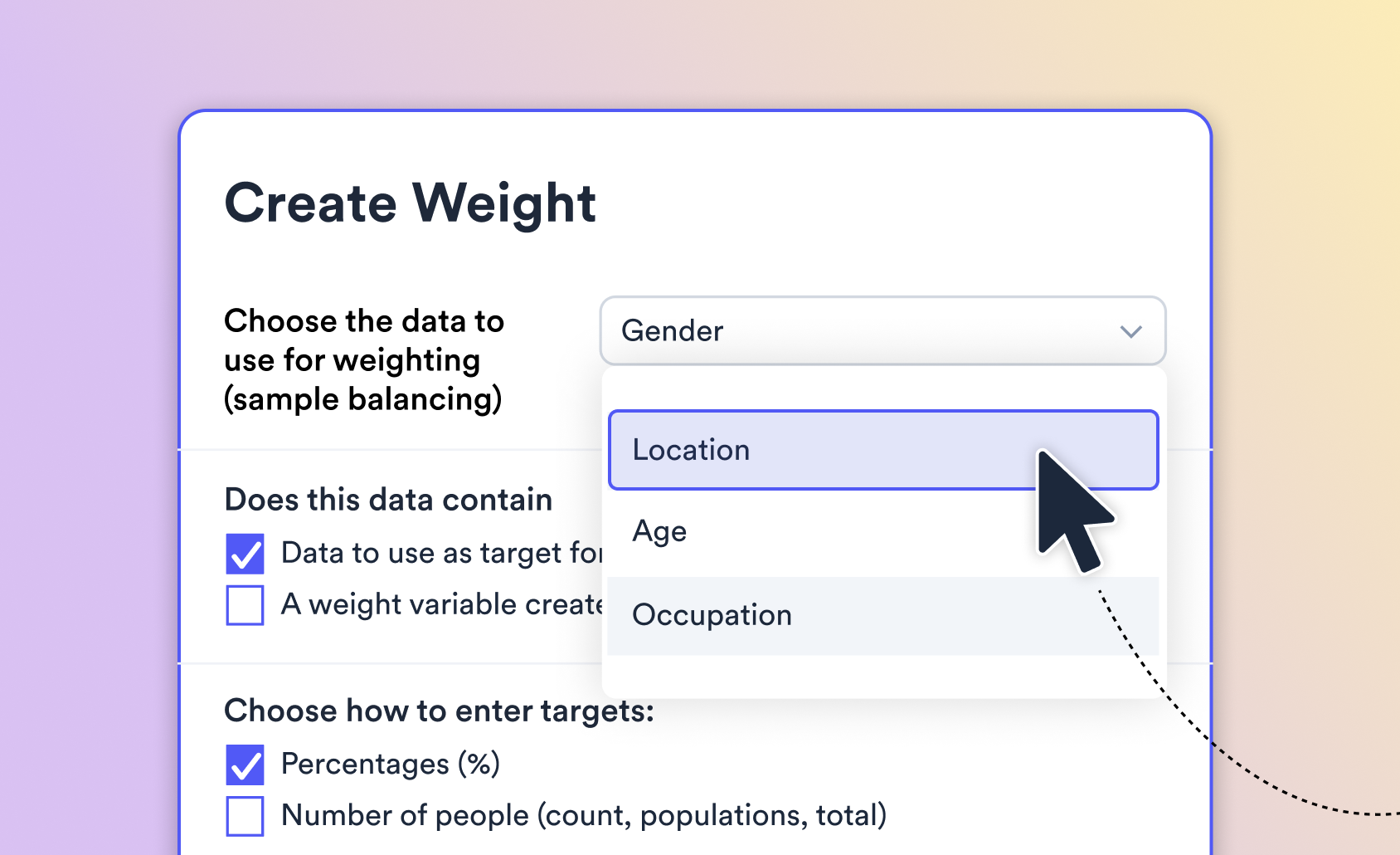 Quickly analyze a survey and report the results